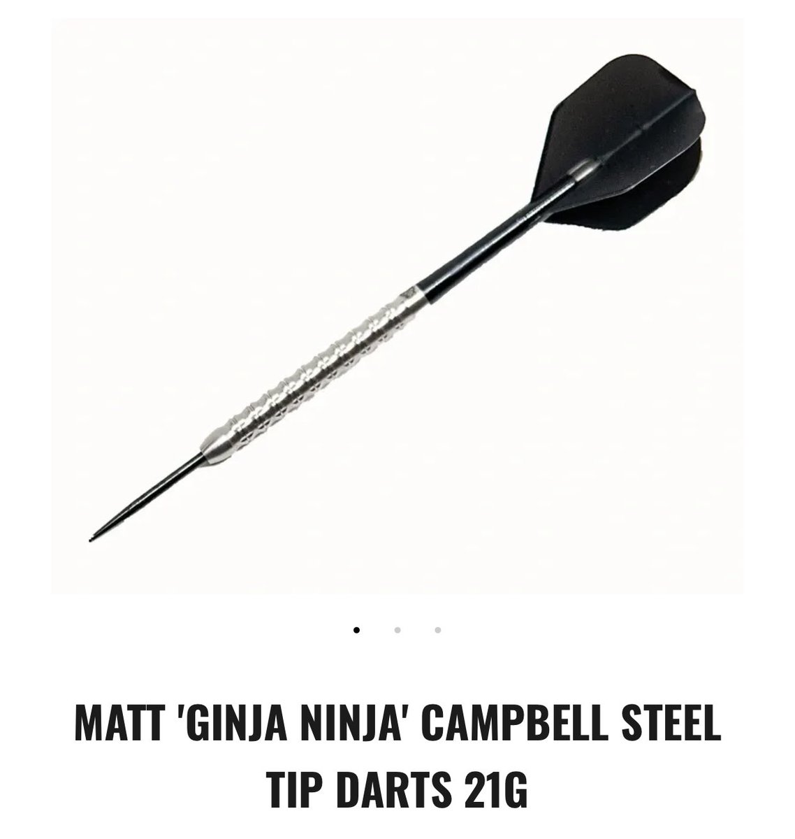 GalaxyBarrels1's tweet photo. 🚨#Giveaway alert🚨

Looking to upgrade your setup? Win a set of Matt “Ginja Ninja” Campbell’s signature steel tip darts!

TO ENTER👇🏻
🎯Like and RETWEET
🎯Follow @GalaxyBarrels1 

(Winner chosen Saturday 02/13/2021) @180GinjaNinja https://t.co/87fSR9mjg8