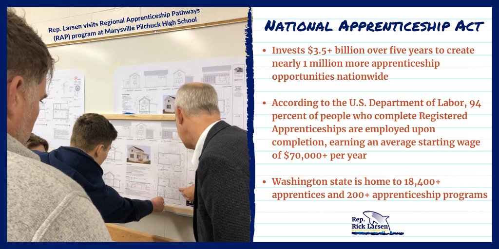McPhersonHall's tweet photo. @JackieC1989 @RepAngieCraig Strong Bipartisan support for @AngieCraigMN's  #HR447 #NationalApprenticeshipAct 

Yet, #MN01 @RepHagedorn, #MN07 @RepFischbach &amp;
#MN06 @RepTomEmmer voted for the @RepStefanik alternative which would cut 70% of the funding compared with National Apprenticeship Act of 2021 https://t.co/lFwUkz50CD