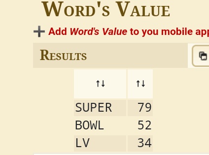 Super Bowl LV

Super = 79 = 16 = 7
Bowl = 52 = 7
LV = 34 = 7

777 (very significant & symbolic)

Can take 7 = 1
1+1 = 2

2/7

February 7 for some sort of event to occur maybe related to what myself and @MarcoVamosXRP inferred 3 days ago? 

$XRP #XRPCommunity #SuperBowl 

@FoJAk3 https://t.co/VwDFAZCUVL