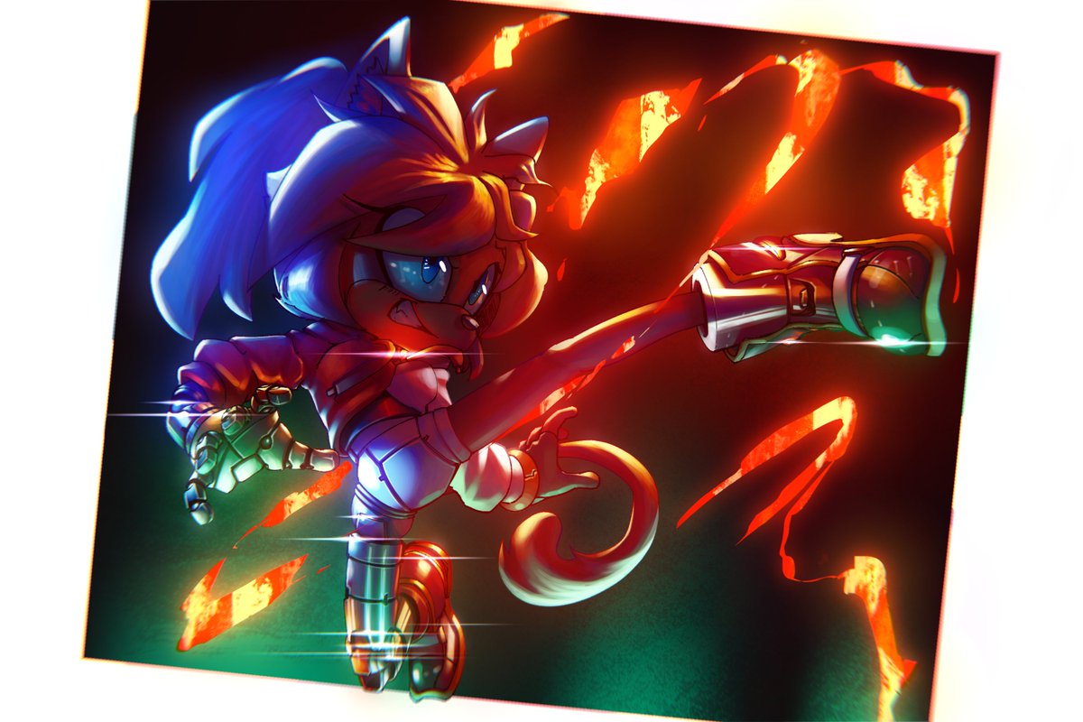 Cel Shaded Commission for @F0XBIT 

Optimal Performance

Thank you for commissioning and enjoy! :D