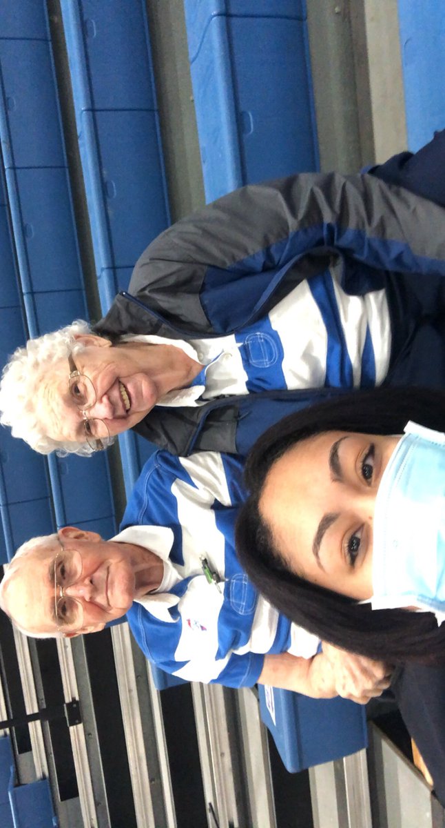 TaliyahJ_'s tweet photo. Supporting temcat basketball since before I was born! They havenβt missed a single home game of ours!! Seeing them every year is a blessing. I truly am thankful to have such committed supporters! #alllove #temcats #thecharacters @Tem_CatsB https://t.co/yNfKP1xbvU