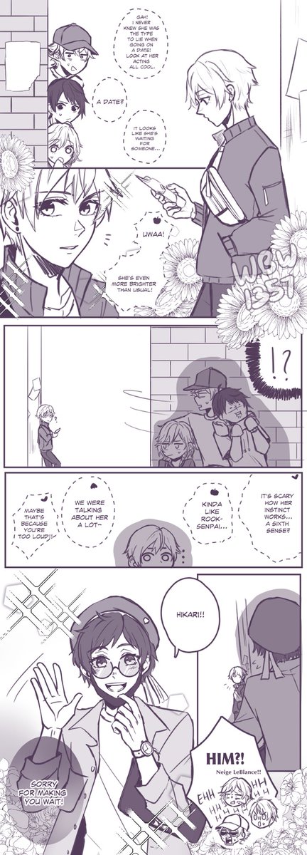 Hikari broke the bro code ?

To be continued? Haha

#twst創作生徒
#twstプラス 