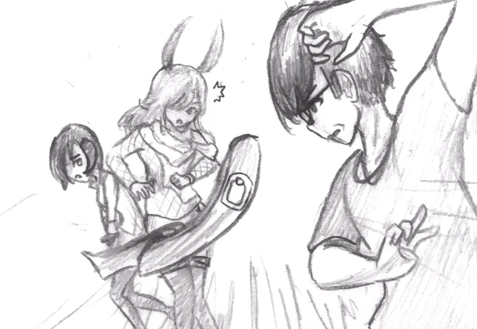 YoshiP removing belts in FFXIV 6.0 