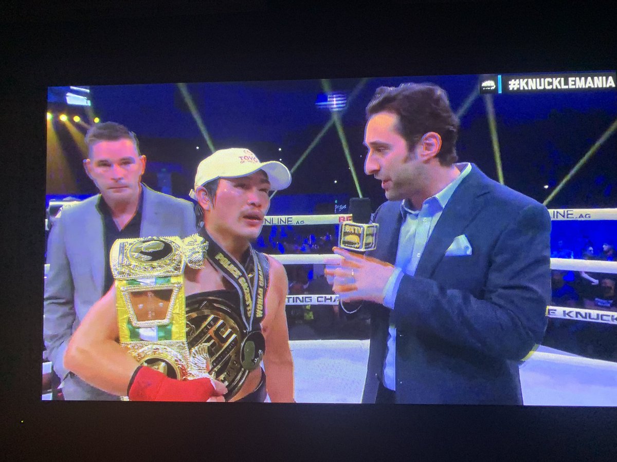HaiLe2610's tweet photo. AND NEW!!!!!!!!!!
BKFC 135 CHAMPION... @DatBeDat
#BKFC #KnuckleMania #DatNguyen @bareknucklefc https://t.co/WWBpi0uMiU