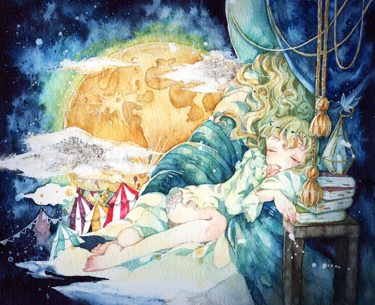 「#見た人もなにか無言で夜をあげる 」|ぱた🫀5/5コミティア【F42b】のイラスト