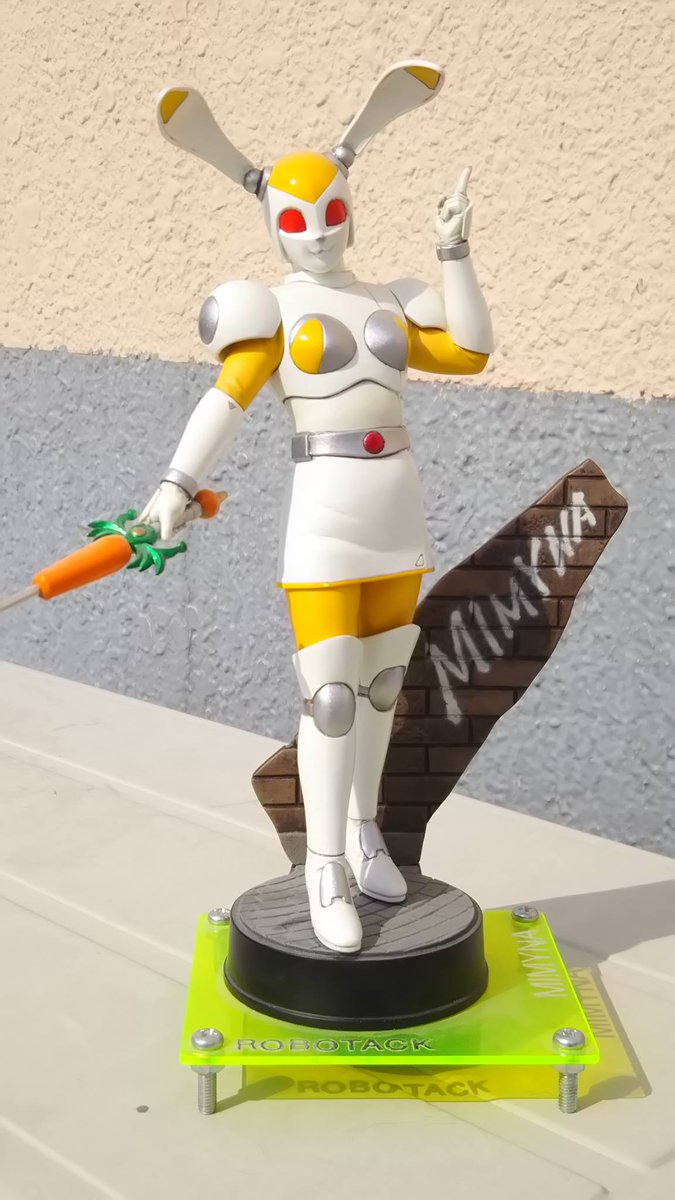 三枝 徹 1 10 ミミーナ キャストキット テツワン探偵ロボタック より ミミーナ こういうキャラを造ってる時が 一番楽しい 笑 06年 1 4 原型製作