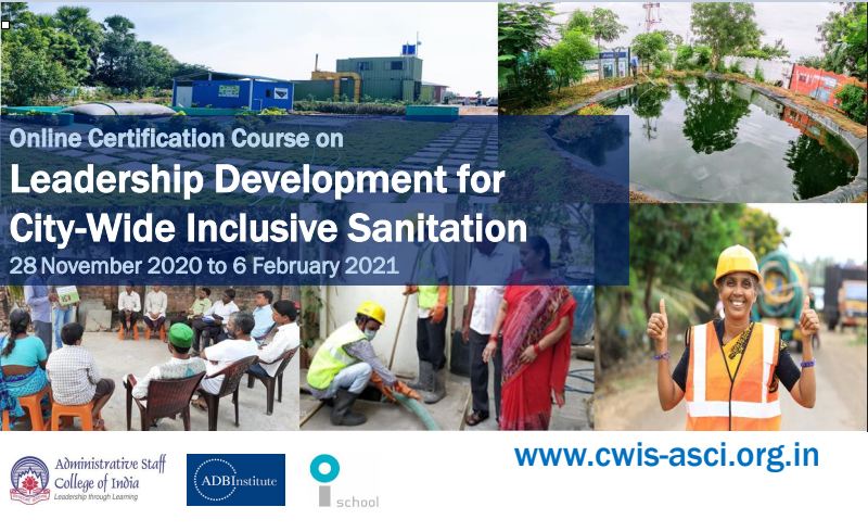shiblsms's tweet photo. We are delighted to announce the Graduation ceremony of online course on City Wide Inclusive Sanitation which aimed capacity building of city officials and consultants in FSM.

Hopefully our 1st cohort alumni will benefit the sector.
Schedule: 1pm, 6 Feb
@malinireddy @JyothsnD https://t.co/QUnpX4lu6q