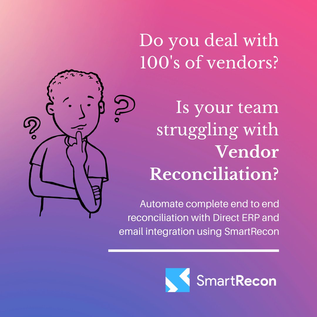 Know more about us at smartrecontech.com/accounting
#VendorReconciliation #DigitalTransformation #FinanceTransformation