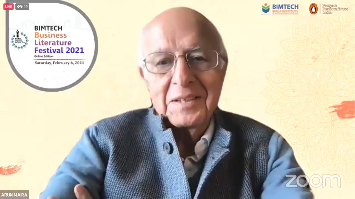 MediaBimtech's tweet photo. Welcome @ArunMaira for addressing on the BIMTECH Business Literature Festival 2021

@directorBIMTECH 
@SaloniSinha29 
#Bimtechbizlitfest2021
#mediaconduit https://t.co/jM49DhvjxM