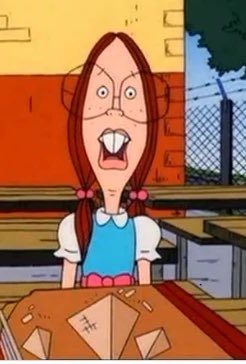 I need Utica as Gretchen from Recess YESTERDAY.