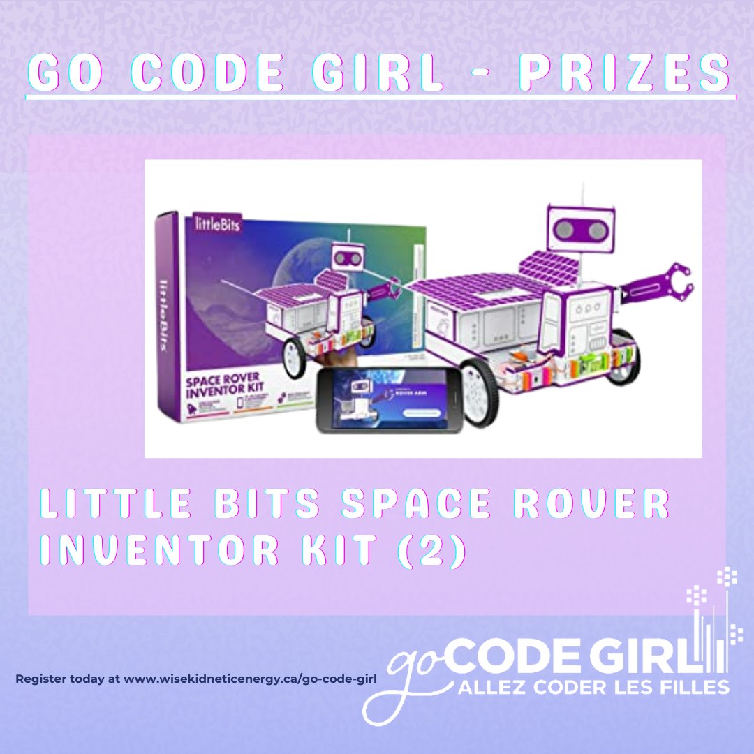 wisekidnetic's tweet photo. THAT IS A WRAP! But we can't leave it just there! Our incredible participants have been participating in the Pre-Event Challenges so it's time to ANNOUNCE THE WINNERS! Here's a sneak peak at what each student had a chance to win! #GoCodeGirl2021 #STEMinManitoba https://t.co/4HqNwcv6P2