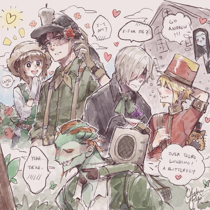 My forever ships in IDV QWQ ❤️ 
btw im ann in the corner ?
#IdentityV #第五人格 