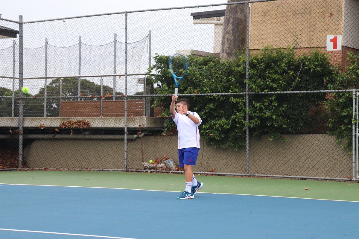 JoeysTennis's tweet photo. The 13’s managed to get their first matches as Joe boys today in between rainfalls. Great effort from all of the boys! https://t.co/UlxuwDU00p