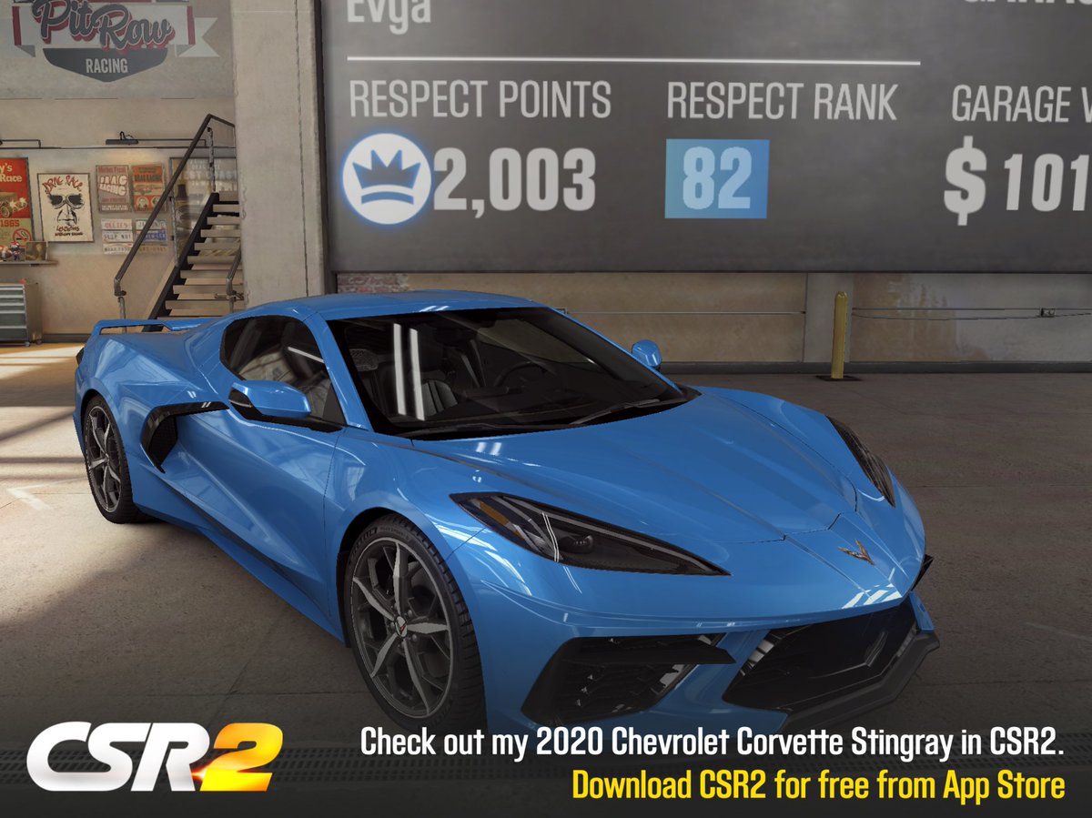 leedonald54's tweet photo. Check out my 2020 Chevrolet Corvette Stingray in CSR2.
https://t.co/03Y9fRU4d9 https://t.co/81Qzyi6ku4