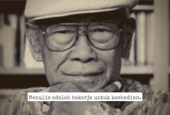 teoleeken's tweet photo. Memperingati Pramoedya Ananta Toer. 6 Feb 1925-30 April 2006.

Antara karyanya Gadis Pantai, Keluarga Gerilya, Bukan Pasar Malam, Cerita dari Blora, dan Kuartet Burunya. 

Penulis yang luar biasa naluri kemanusiaannya, dan percaya seni untuk mengubah masyarakat. https://t.co/LPonPzX1Tt