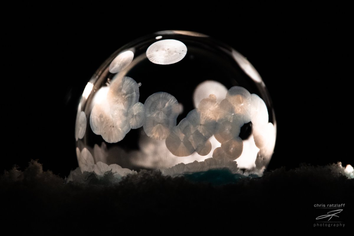 I was beginning to get a little worried that #yyc wasn't going to get cold enough for #BubbleMadness this year ... phew!

My frozen bubble recipe
- 200ml warm water 
- 35ml corn syrup 
- 35ml dish soap 
- 2tbs sugar