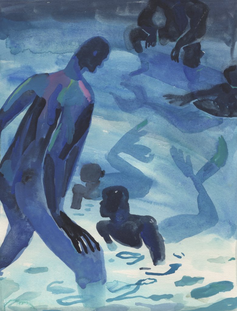 the sketch                                the final