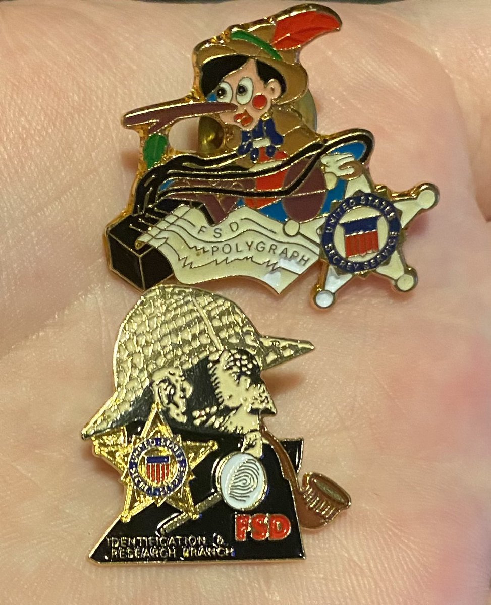 polygraphs are a useless if not actively dangerous tool but you do get a cool pin