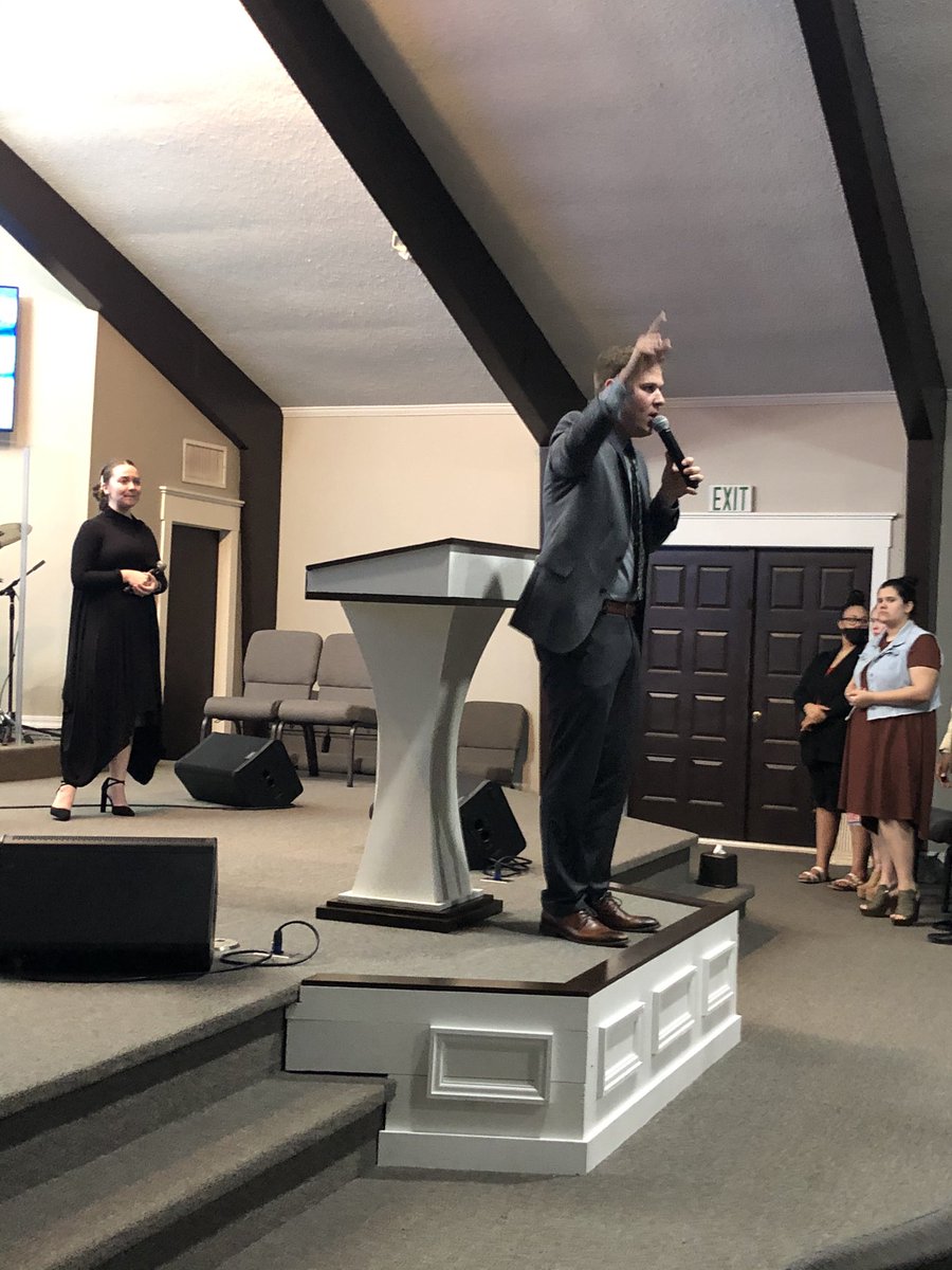 DanielFout's tweet photo. What a tremendous section 1 youth rally tonight Cornerstone Church - Camden !! Incredible worship and what a timely word from our Arkansas District Youth President 
Bro. Nathan Smith! 
#Section1Youth https://t.co/PBwnWpxfcb