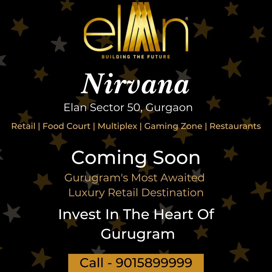 GurgaonProper10's tweet photo. #ElanIndia is going to launch a new high street Commercial property In The Heart Of Gurgaon Sec-50 which comprising of Retail, Food Court, ,Multiplex, Gaming Zone , Restaurants and many more . 
#Elannirvanasector50 #elanrirvanagurgaon #ElanNirvanasector50urgaon  #sector50gurgaon https://t.co/LtWKi9MBYr