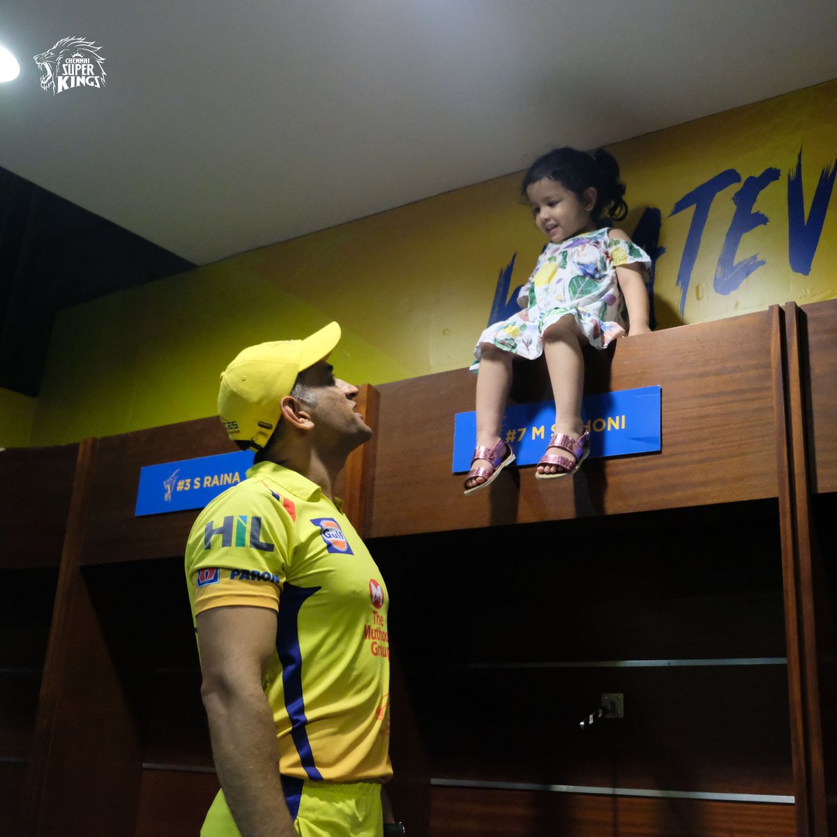 ChennaiIPL's tweet photo. Keep staying on the top of all our #Yellove hearts, Cub Queen!
Wishing a super Birthday to our Kutty Chutty Thala-i-Magal! #WhistlePodu 💛🦁 https://t.co/7dPgR7aR7K