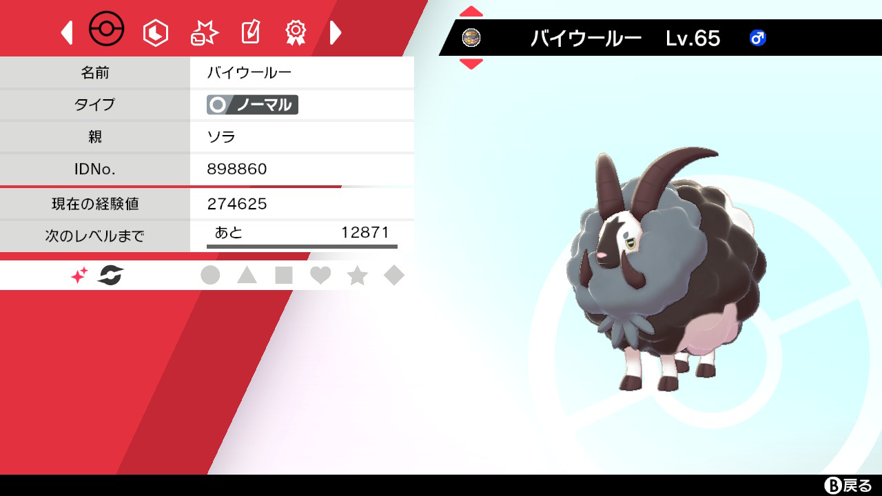 ソラ Auf Twitter あれ バイウールー色違い ポケモン剣盾 Nintendoswitch T Co B2vnlmvpyc Twitter