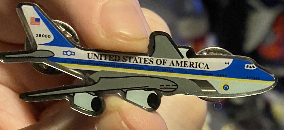looks like they just give these out to kids who fly on Air Force One, which, 