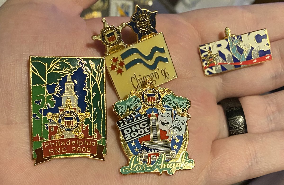 party convention pins are uniquely ugly