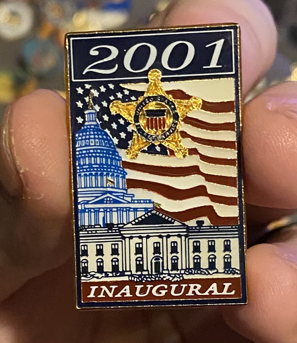 only one inaugural, Bush’s first