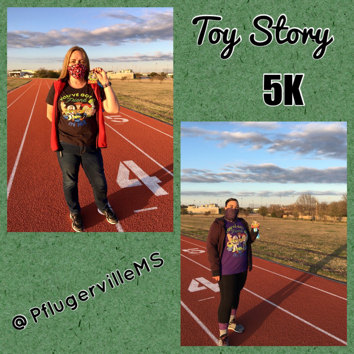 CHAMPS PfISD (@champs_pfisd) on Twitter photo Utilizing our new track to earn those virtual 5K run/walk race medals! <a href="/pfisd/">Pflugerville ISD</a> <a href="/PflugervilleMS/">Pflugerville Middle</a> #PfOWNIt Utilizing our new track to earn those virtual 5K run/walk race medals! <a href="/pfisd/">Pflugerville ISD</a> <a href="/PflugervilleMS/">Pflugerville Middle</a> #PfOWNIt