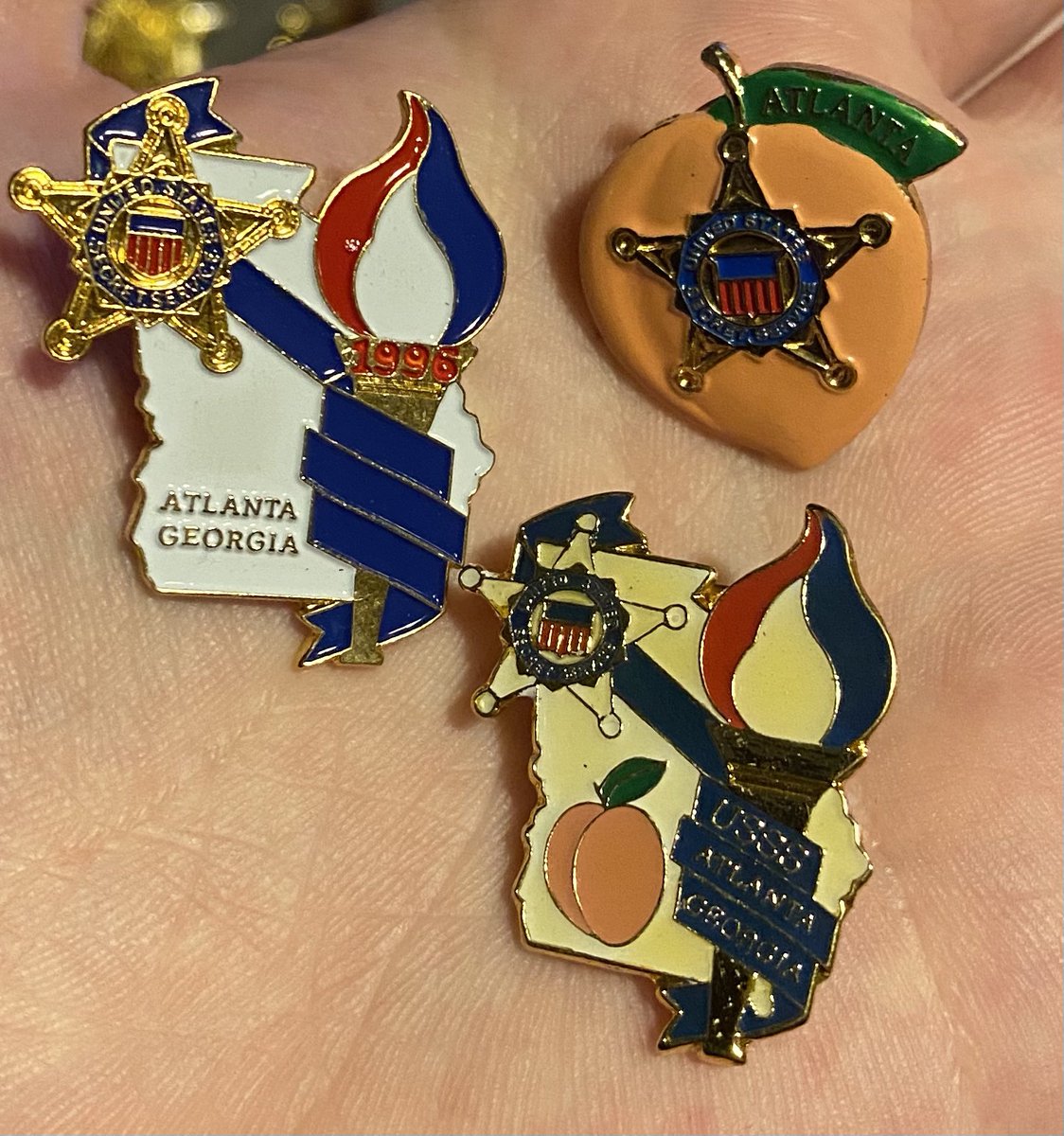 Atlanta has two things, peach and olympics