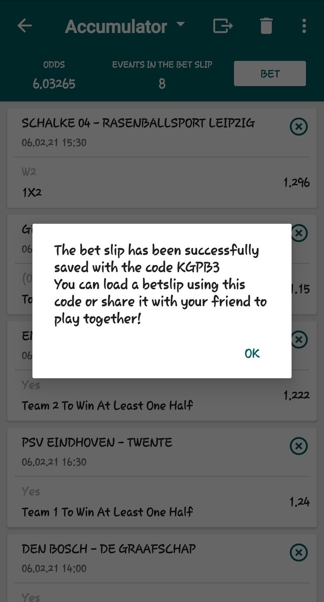 BetLaneOfficial's tweet photo. 22bet booking Code 💥
6 odds ---KGPB3
3.5 odds--TXPB3

Don’t have a 22bet account , you can sign up here👇
https://t.co/cVSQBFusao
JOIN OUR TELEGRAM CHANNEL FOR DAY 2 ROLLOVER👇
https://t.co/pJ41N8SBcK https://t.co/SLK3RNr1y9