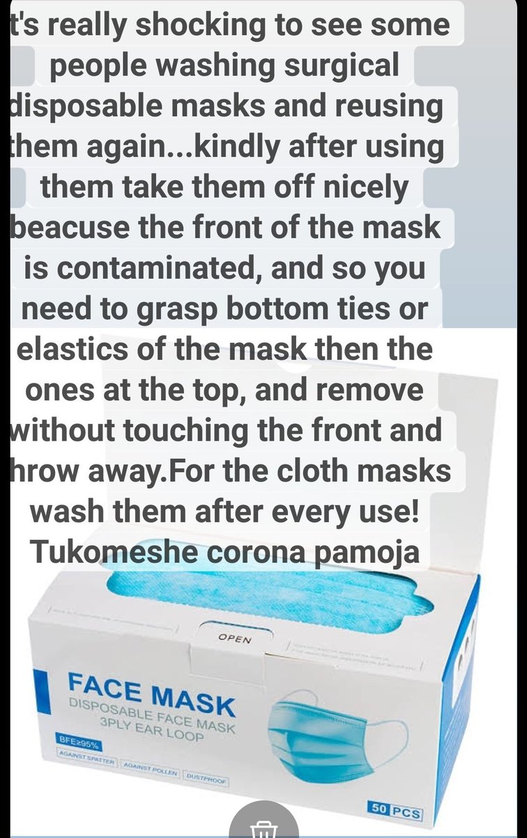adrielwambui's tweet photo. Tukomeshe corona pamoja https://t.co/EVvTKm3bSa