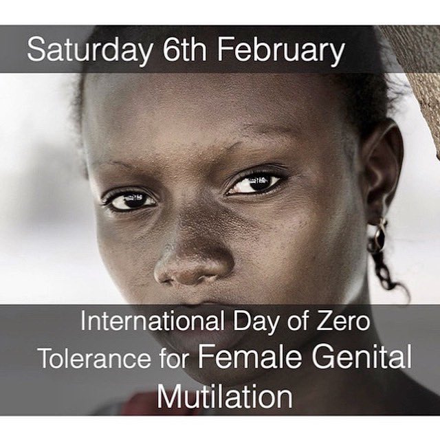 Today is #internationaldayofzerotoleranceoffgm    More that 96.3% girls in our programme communities are cut in #salone Northern Province. We r working to mandate every vulnerable #girlchild on2 #sportandstem initiatives as we seek 2 close gender inequalities that r linkef w/FGM