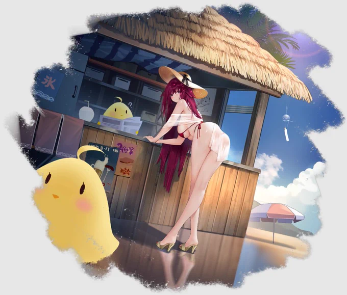 千岁 立绘&泳装 