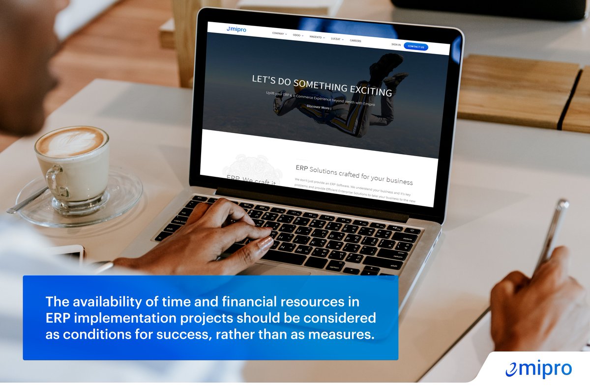 EmiproTech's tweet photo. An investment in an #ERP system is an investment in the future of your organization. #Emipro evaluates the business processes &amp; ensure to have best system in place to grow your company, streamline operations, enhance real-time decision making, and so much more. #ERPImplementation https://t.co/wwpApKQfkA