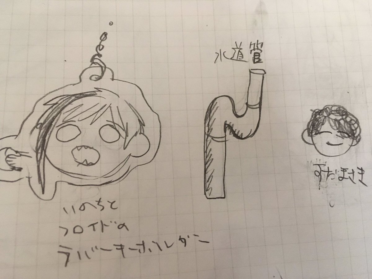 多分ノベルティ案なんだろうが後半2つは何なんだろうな…何考えてたんだろうな。 