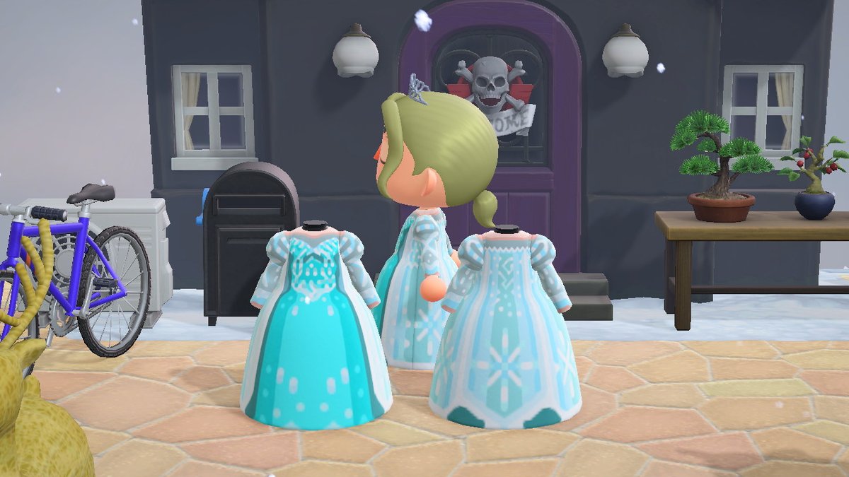 あつまれどうぶつの森 こおりのじょおうなドレスの入手方法と使いみち あつ森 攻略大百科