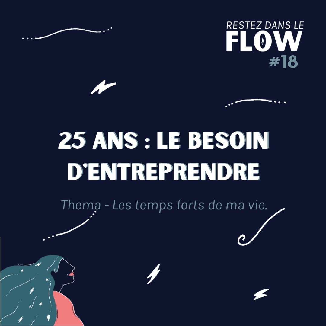 Un nouvel épisode solo du docu <a href="/Restezdanslefl1/">Restezdansleflow</a> est sorti :) J’étais déterminée à vous parler de mes 25 ans, l'âge auquel j'ai voulu créer une entreprise pour la 1ère fois.
Je me suis finalement demandé :
une femme puissante, c'est quoi ?