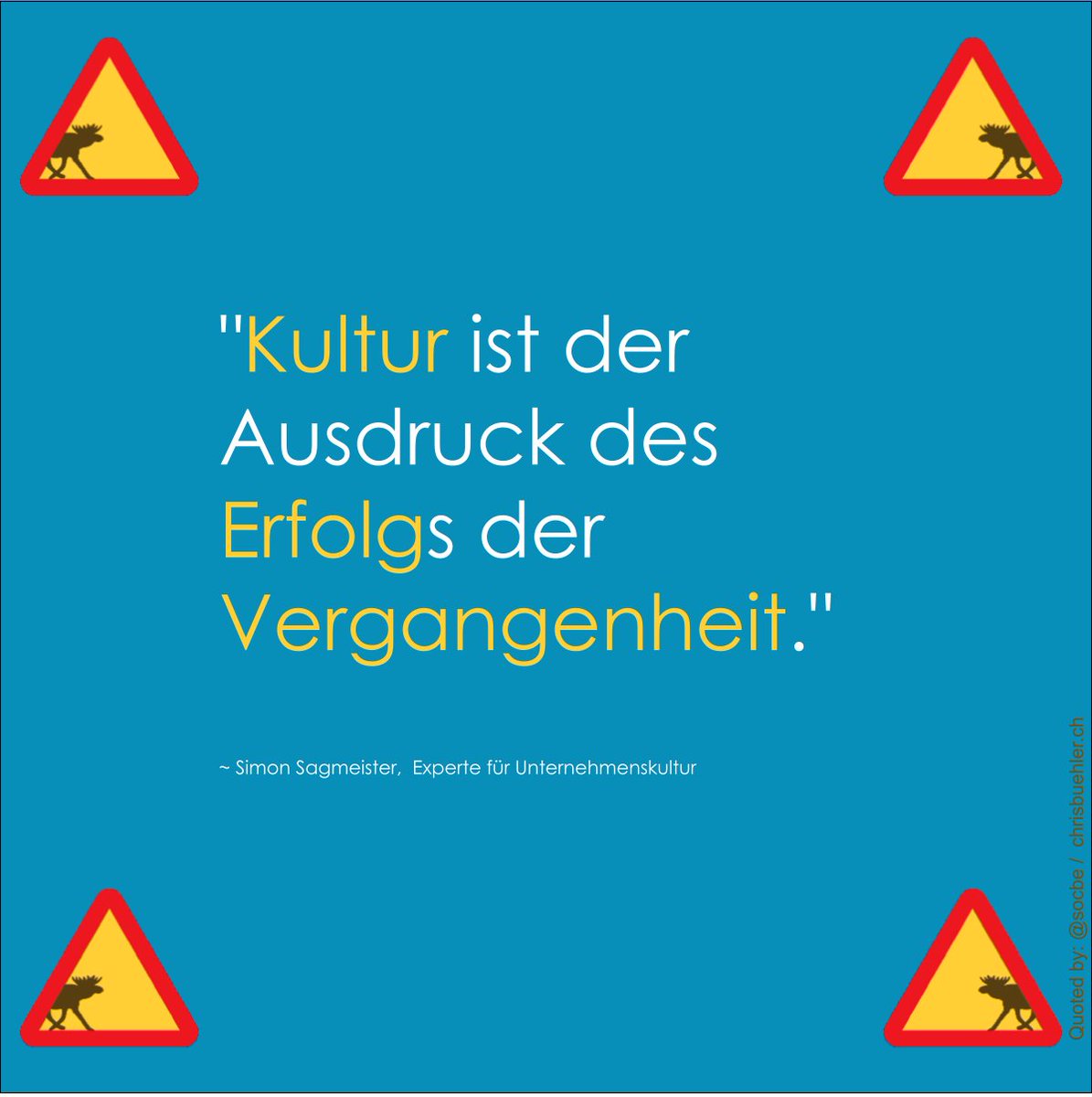 Auch deshalb sollte man die #Unternehmenskultur bei Veränderungsprozessen nicht vergessen.

Mehr Hörenswertesvon <a href="/SagmeisterSimon/">Simon Sagmeister 🇪🇺</a> / <a href="/CultureInst/">Culture Institute</a> in diesem Podcast: buff.ly/3jfH8LS

#Changemanagement #Führungskultur