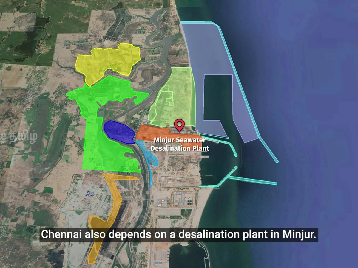 Ports are not permitted to be set up in high-erosion zones, whereas Kattupalli port proposal is being in such.

Safeguard our environment & livelihoods from Kattupalli mega port expansion!

#StopAdaniSaveChennai  
@tncpim @LMuruganBJP @narendramodi