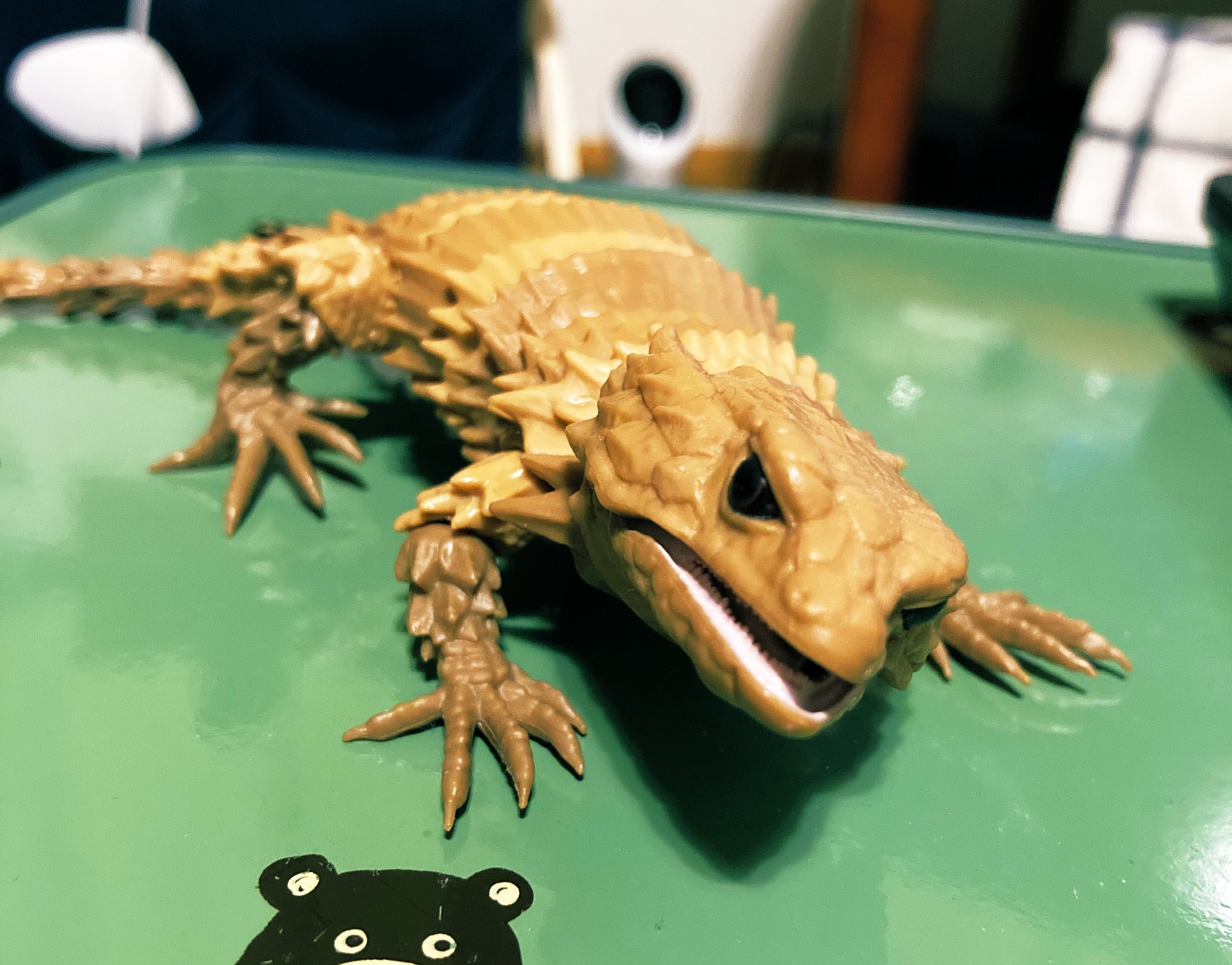 テト ペットのアルマジロトカゲ おもちゃです テト ペットのアルマジロトカゲ おもちゃです
