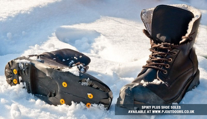 Grab your Spiky Plus Shoe Soles from pjoutdoors.co.uk/petzl-spiky-pl… now! 🥾 Add some extra grip protection on your lockdown daily walks ❄️🧊🌧️🌪️