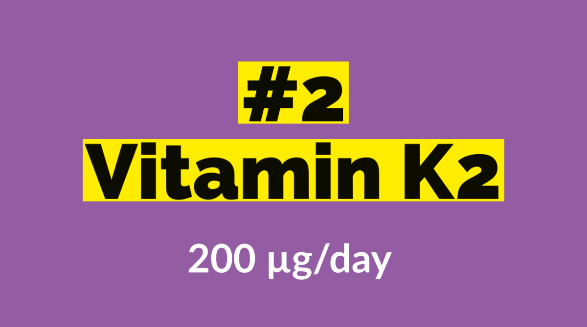 10/:  #VitaminK2 can be considered the “little brother” of vitamin D. Supplementing vitamin D should always go hand in hand with supplementing K2 (MK-7). This is because K2 prevents arterial  #calcification and makes sure that calcium remains in the bones.