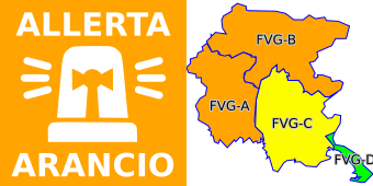 #AllertameteoFVG ALLERTA REGIONALE: DALLE ORE 00 DEL 07/02 ALLE ORE 15 DEL 08/02 ALLERTA GIALLO PER PIOGGE INTENSE SU ZONE FVG A,B,C E ARANCIO PER VALANGHE SU ZONE FVG A,B.  bit.ly/2qfRA8U