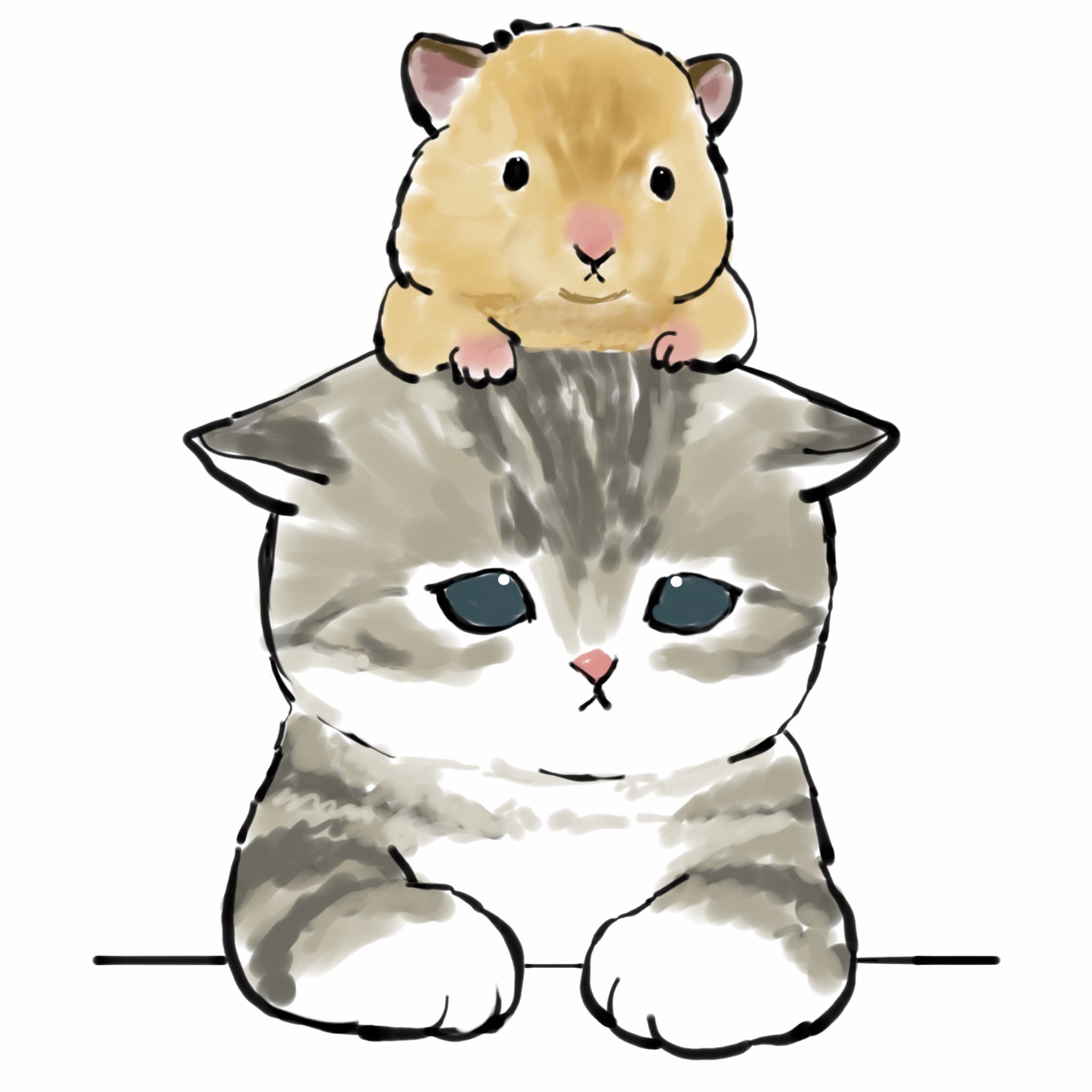 ぢゅの ハムスターにいろいろ翻弄されてるにゃんこ ぢゅの ハムスターにいろいろ翻弄されてるにゃんこ