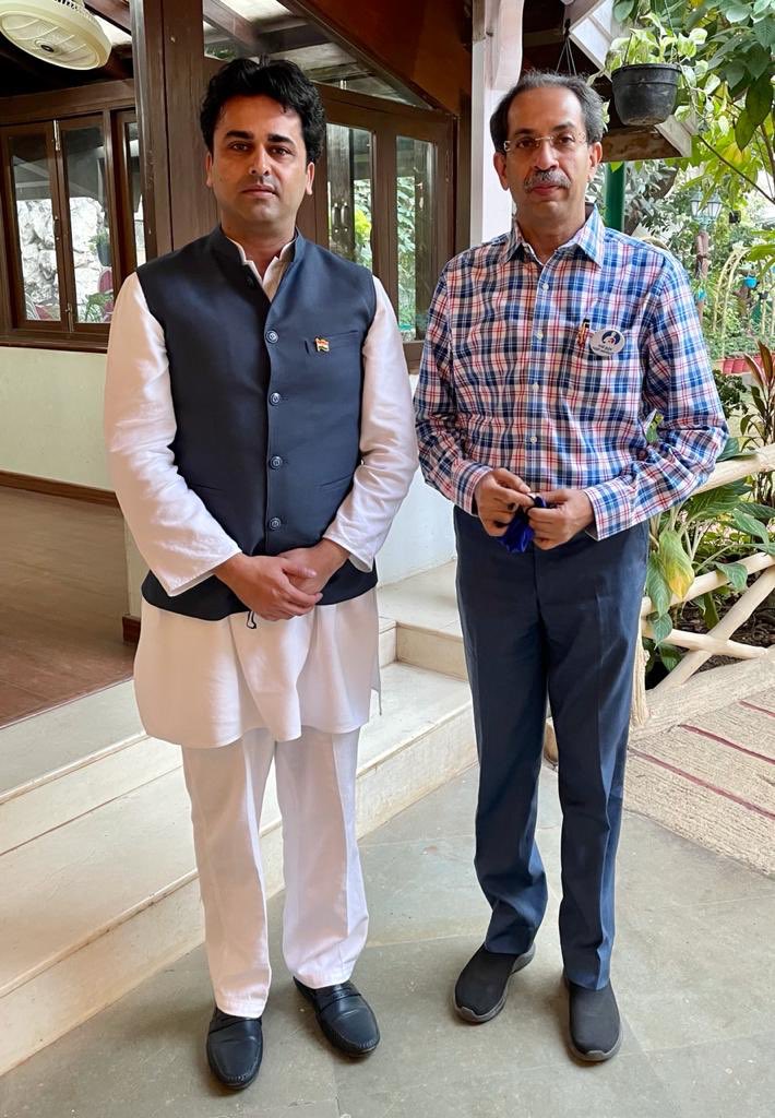 Faisal Ahmed Patel (@mfaisalpatel) on Twitter photo Graciously hosted by CM (Maharashtra) <a href="/OfficeofUT/">Office of Uddhav Thackeray</a> ji. Discussed the current political situation,our fathers grand legacies & how one the greatest social engineering feat of modern India was enacted by bringing <a href="/ShivSena/">Shiv Raj</a>, <a href="/INCIndia/">Congress</a> & <a href="/NCPspeaks/">Nationalist Congress Party - Sharadchandra Pawar</a> together!
<a href="/ahmedpatel/">Ahmed Patel Memorial</a> <a href="/PawarSpeaks/">Sharad Pawar</a> Graciously hosted by CM (Maharashtra) <a href="/OfficeofUT/">Office of Uddhav Thackeray</a> ji. Discussed the current political situation,our fathers grand legacies & how one the greatest social engineering feat of modern India was enacted by bringing <a href="/ShivSena/">Shiv Raj</a>, <a href="/INCIndia/">Congress</a> & <a href="/NCPspeaks/">Nationalist Congress Party - Sharadchandra Pawar</a> together!
<a href="/ahmedpatel/">Ahmed Patel Memorial</a> <a href="/PawarSpeaks/">Sharad Pawar</a>