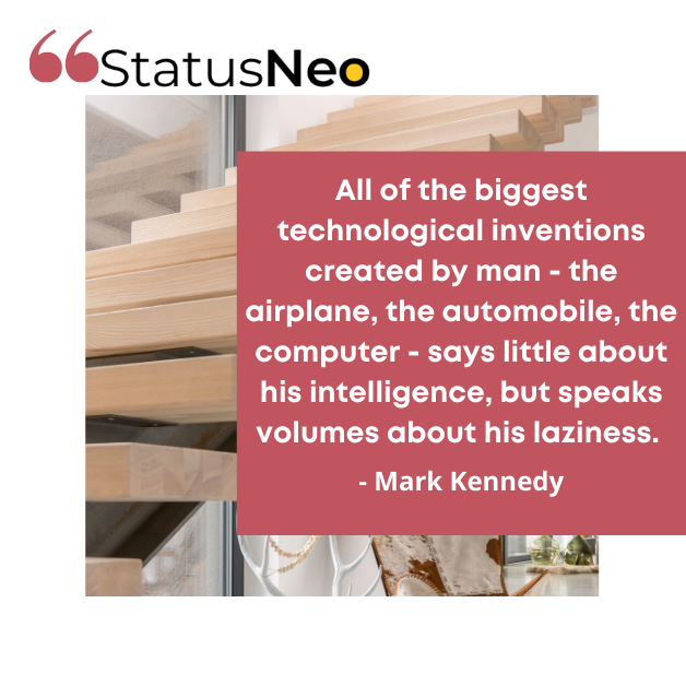 StatusNeoIndia's tweet photo. Tech Quote of the Day!
#StatusNeo #TechQuotes

#technology #inventions #cloud #automobile #computer #technicalleader #technicaloffice #tech #invention #innovate https://t.co/7mRTvs68Qc