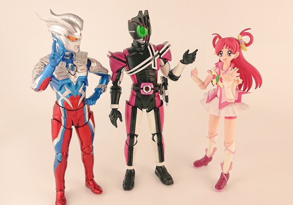 ট ইট র ｍａｒｃｙ 君も新フォーム出るんだね オモ写 Shfiguarts ウルトラマンゼロ 仮面ライダーディケイド キュアドリーム Yesプリキュア５gogo