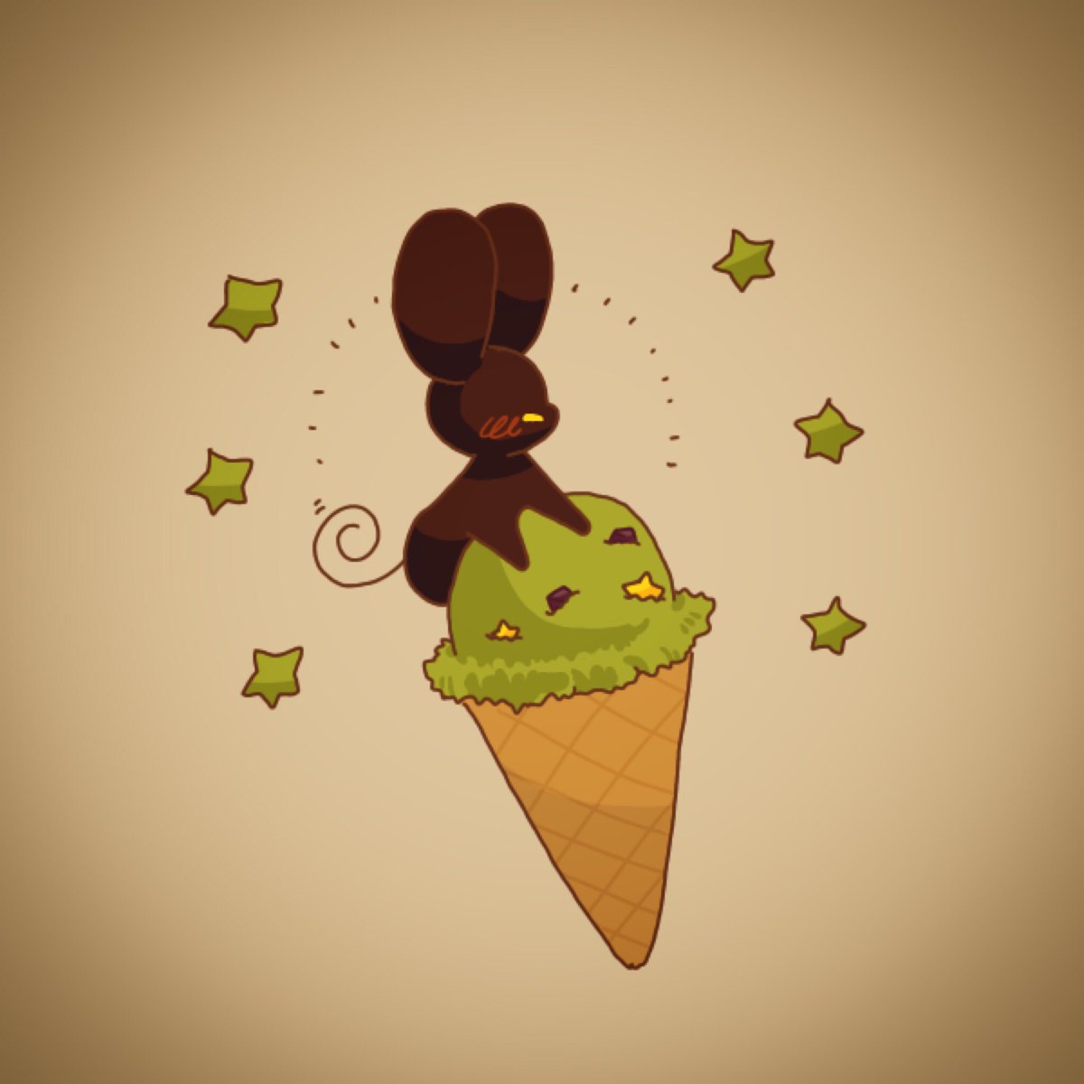 Tombo 星ねずみ No Twitter 抹茶アイス 落書き キャラクター イラスト 抹茶の日 Tombo 星ねずみ No Twitter 抹茶アイス 落書き キャラクター イラスト 抹茶の日